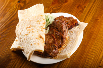 Beef kebab - shashlik