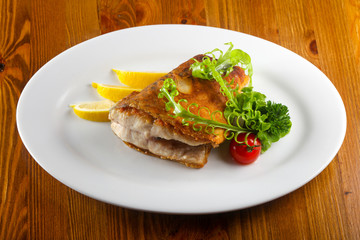 Baked salmon
