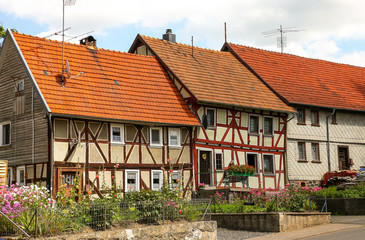 Wohnhäuser Gross Felda Vogelsberg