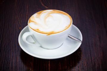 Capuccino coffee cup