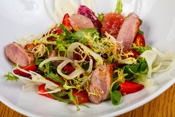 Roasted tuna salad
