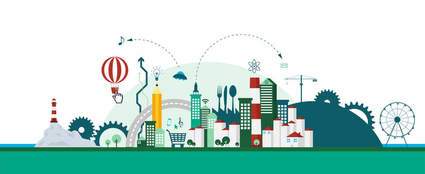 citt&agrave;, applicazioni, attivit&agrave;, informatica