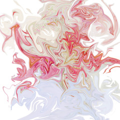 Visual fine art. Psychedelic swirl artwork. Marble design. Abstract background. Liquid paint. Fluid acrylic drawing. Vibrant marbled elements. Graphic draw.