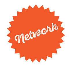 network stamp on white