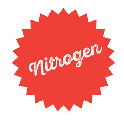 nitrogen stamp on white