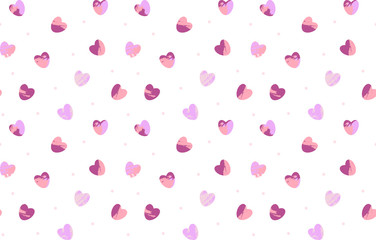 Heart pattern background