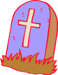 Halloween Western grave