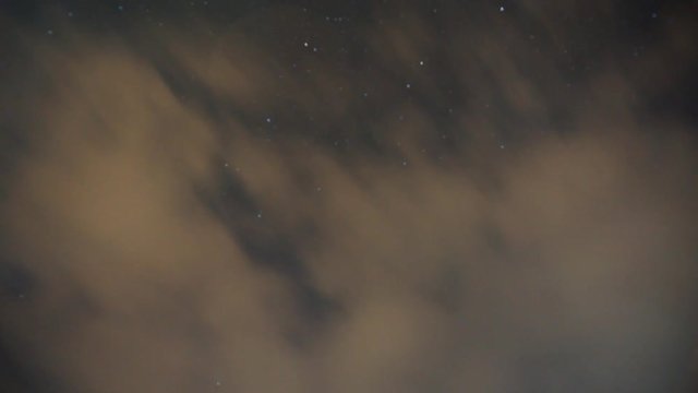 Stars in sky, Night Timelapse moving fast  Full HD 1920x1080 ,Copy space.