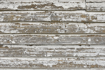 Peeling White Paint Abstract