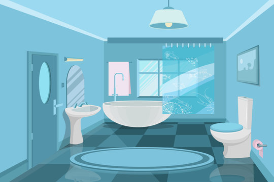 Bathroom Cartoon Images – Browse 54,794 Stock Photos, Vectors, and Video |  Adobe Stock