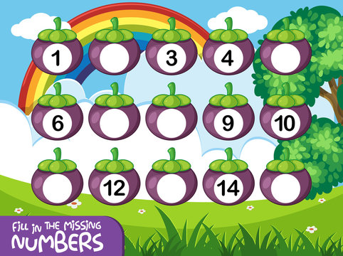 Math couting number game