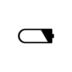 charged battery icon. Element of simple icon. Premium quality graphic design icon. Signs and symbols collection icon for websites, web design, mobile app