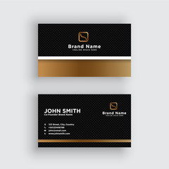 Business card. Vector. Exclusive and Modern design