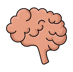 brain storm isolated icon