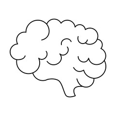 brain storm isolated icon