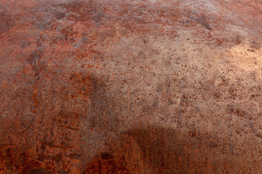 Rusted Orange Metal Texture