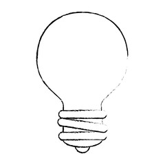 bulb light isolated icon