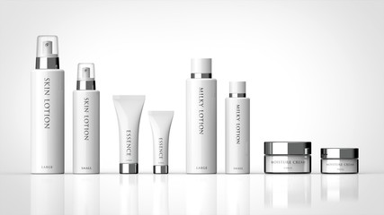 基礎化粧品　大小セット　ロゴあり