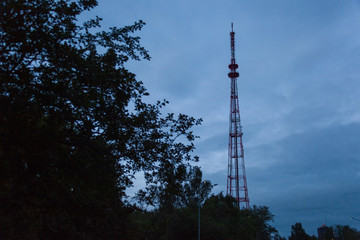 The television tower