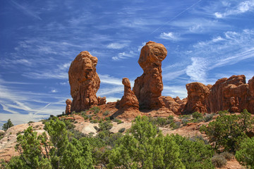 Rocks at Arches NP