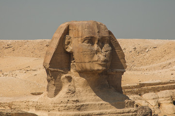 Sphnix Head statue