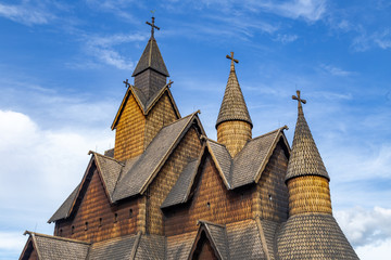 Fototapeta premium Heddal Stabkirche