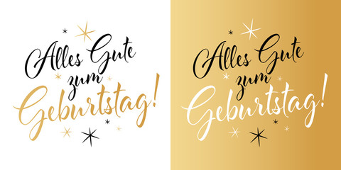 Alles Gute zum Geburtstag !