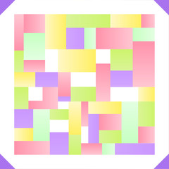 Korean traditional patchwork pattern.