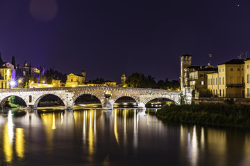 The Ponte Pietra (Italian for 
