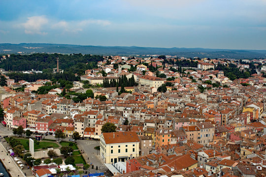 Aerial view of Rovinj - Istria