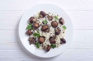 Traditional Italian risotto