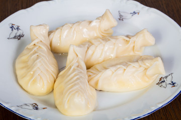 Khinkali with cheese