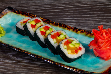 Appetizing yasai roll
