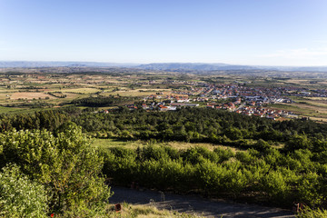 Naklejka premium Castelo Rodrigo – Panoramic View