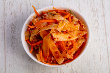 Tasty pickled salad