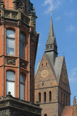 Hannover - Marktkirche in der Altstadt, Deutschland