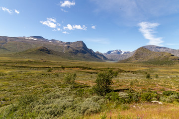 Fototapeta na wymiar Berg und Gletscher