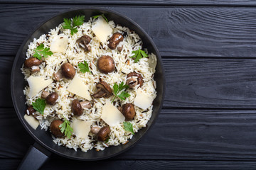 Traditional Italian risotto