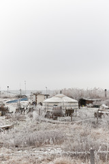 Snow Covered Community Living Landscape