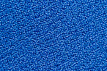 Close-up of blue fabric texture