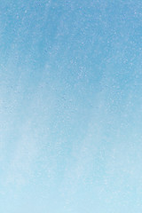 Bubbles in the blue water background