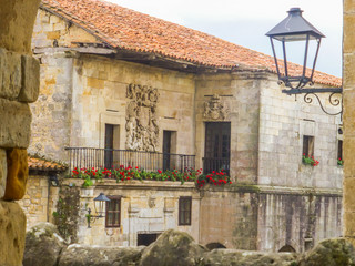 Santillana del Mar. Villa historica de Cantabria cercana a Santander, España