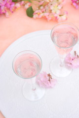 桜のシャンパン