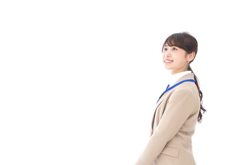 オフィスで働く女性