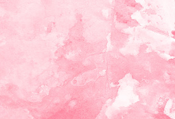 Fototapeta premium Red watercolor paint background.