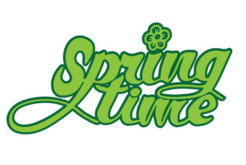 Lettering quotes Spring time