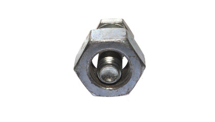 bolt isolated on white background