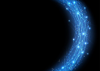 vector abstract background technology electronic illustration communication data