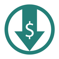 Reduce costs icon