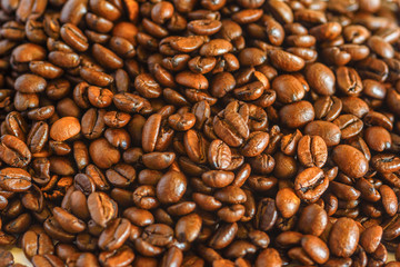 background of coffee beans